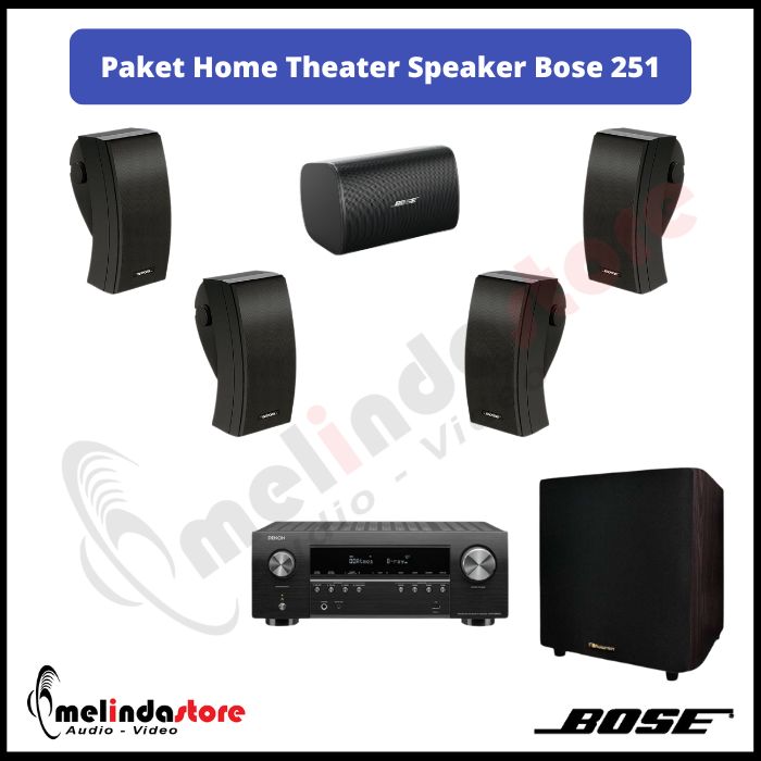 Paket Home Theater Speaker Bose 251 | Home Theater 5.1 Paket Home Theater Speaker Bose 251 | Home Theater 5.1
